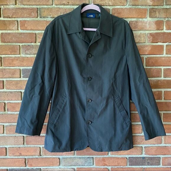 Wilke Rodriguez Lightweight Button-Up Jacket Gray Size Medium - Picture 1 of 8